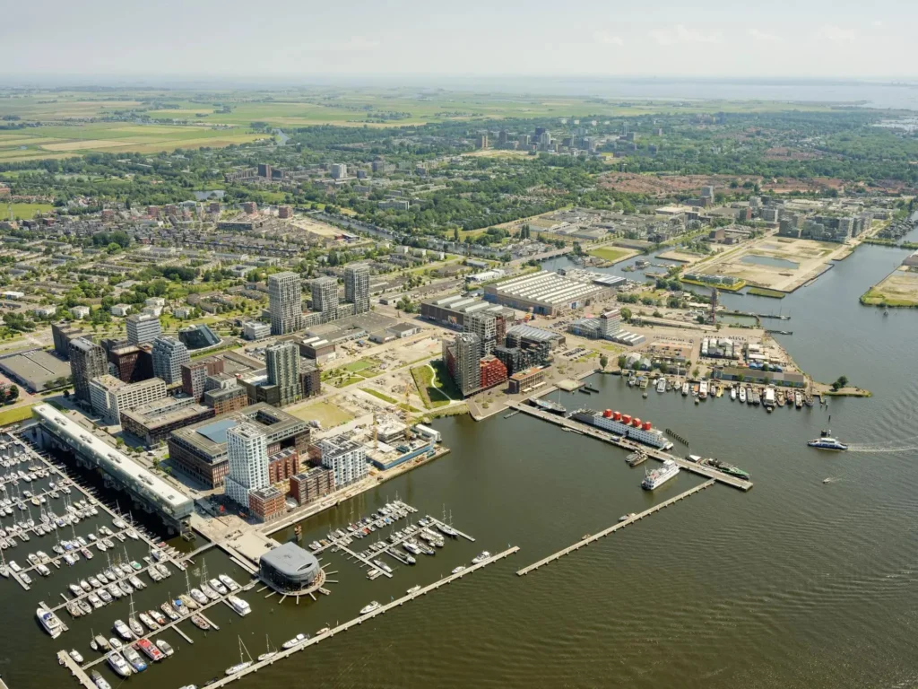 Amsterdam Noord – luchtfoto